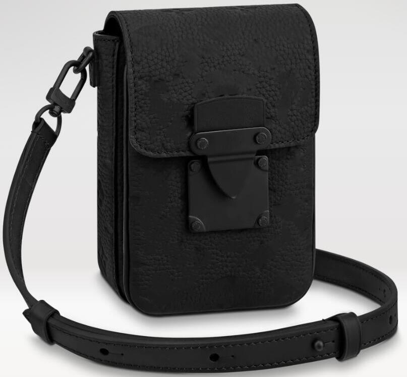 7A Genuine Leather Men Fashion Casual Designer Luxury S-LOCK VERTICAL Mini Bag Cross body Messenger Bags Shoulder Bags High Quality TOP Purse 3 color Hot sell, Brown flower
7A Genuine Leather Men Fashion Casual Designer Luxury S-LOCK VERTICAL Mini Bag Cross body Messenger Bags Shoulder Bags High Quality TOP Purse 3 color Hot sell, Brown flower
