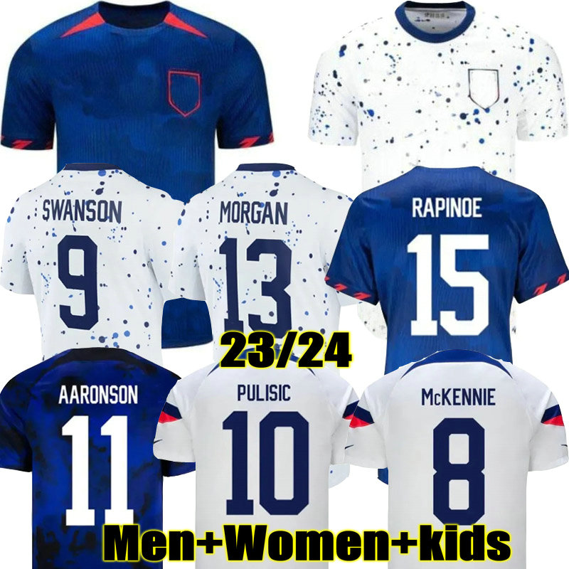 23 24 USWNT 4 Stars Women Soccer Jerseys Kids Kit MORGAN USMNT 2024 2023 Maillot Football Shirts America Kids kits Training World Cup SMITH, 2023 home kids
23 24 USWNT 4 Stars Women Soccer Jerseys Kids Kit MORGAN USMNT 2024 2023 Maillot Football Shirts America Kids kits Training World Cup SMITH, 2023 home kids