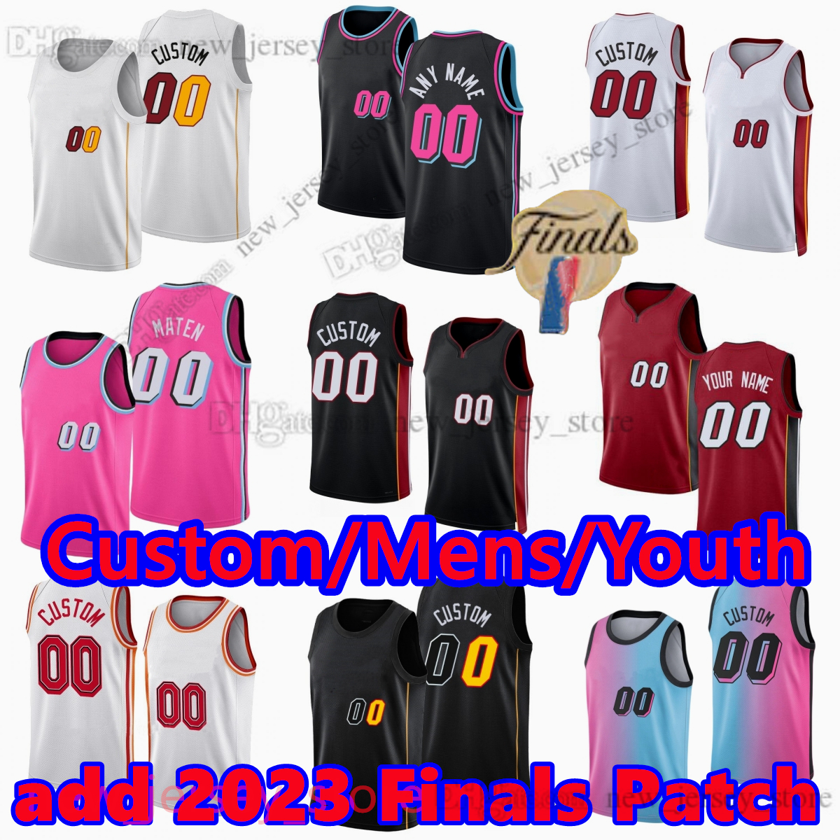 22 Jimmy Butler Jersey Custom Printed Basketball Jerseys 16 Caleb Martin 31 Max Strus 5 Jovic 77 Omer Yurtseven 42 Kevin 3 Dwyane Love Jamal Cain 2023 Finals Patch Youth, Printed+finals (with team logo)
22 Jimmy Butler Jersey Custom Printed Basketball Jerseys 16 Caleb Martin 31 Max Strus 5 Jovic 77 Omer Yurtseven 42 Kevin 3 Dwyane Love Jamal Cain 2023 Finals Patch Youth, Printed+finals (with team logo)