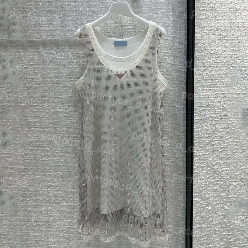 Luxury Women Dress Lace Rhinstone Shinny Tank Dress Sexy Summer Sleeveless Charming Girl Ladies Dresses, With label #0526
Luxury Women Dress Lace Rhinstone Shinny Tank Dress Sexy Summer Sleeveless Charming Girl Ladies Dresses, With label #0526