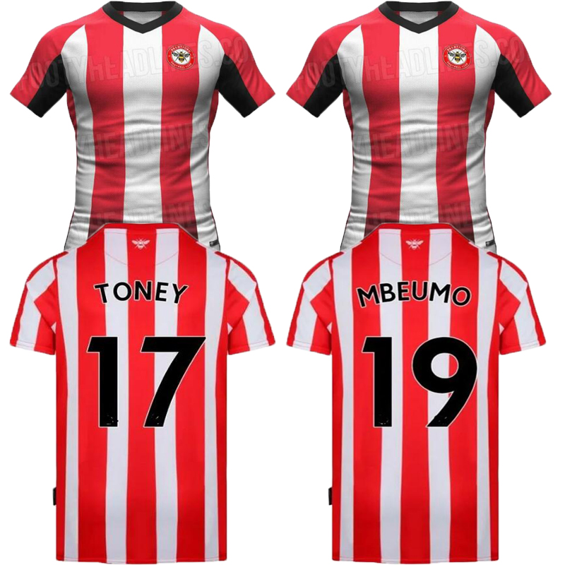 23 24 Brentfords FC Home Soccer Jerseys 2023 2024 Adult TONEY MBEUMO HENRY Second football shirts Men Kids Kit, 23/24;home
23 24 Brentfords FC Home Soccer Jerseys 2023 2024 Adult TONEY MBEUMO HENRY Second football shirts Men Kids Kit, 23/24;home