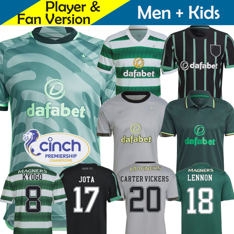 CeLtICS Football Shirt Fc Soccer Jerseys 23/24 CeLTiCEs CeLTs 2023 2024 Home Away Third Fourth Player Version Kids Kit Men Child KYOGO ABADA CARTER VICKERS DAIZEN REO, Away 22-23
CeLtICS Football Shirt Fc Soccer Jerseys 23/24 CeLTiCEs CeLTs 2023 2024 Home Away Third Fourth Player Version Kids Kit Men Child KYOGO ABADA CARTER VICKERS DAIZEN REO, Away 22-23