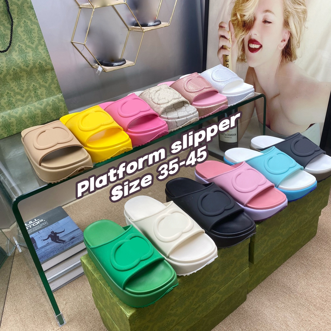 Designer womens slide sandal interlocking platform sandals canvas mens slippers summer beach rubber slider sandals flat slip-on slipper size 35-45 with box
Designer womens slide sandal interlocking platform sandals canvas mens slippers summer beach rubber slider sandals flat slip-on slipper size 35-45 with box