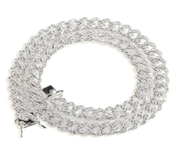 Iced Out Miami Cuban Link Chain Silver Mens Gold Chains Necklace Bracelet Fashion Hip Hop Jewelry 9MM2270280
Iced Out Miami Cuban Link Chain Silver Mens Gold Chains Necklace Bracelet Fashion Hip Hop Jewelry 9MM2270280