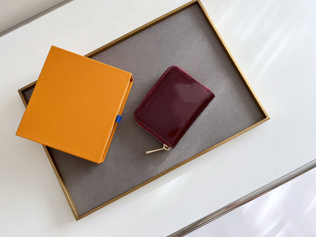 Fashion Designer Women's Short Wallet Women's Wallet Business Card Holder Unisex Card Bag,#60067, 60067#lacquer purple red
Fashion Designer Women's Short Wallet Women's Wallet Business Card Holder Unisex Card Bag,#60067, 60067#lacquer purple red