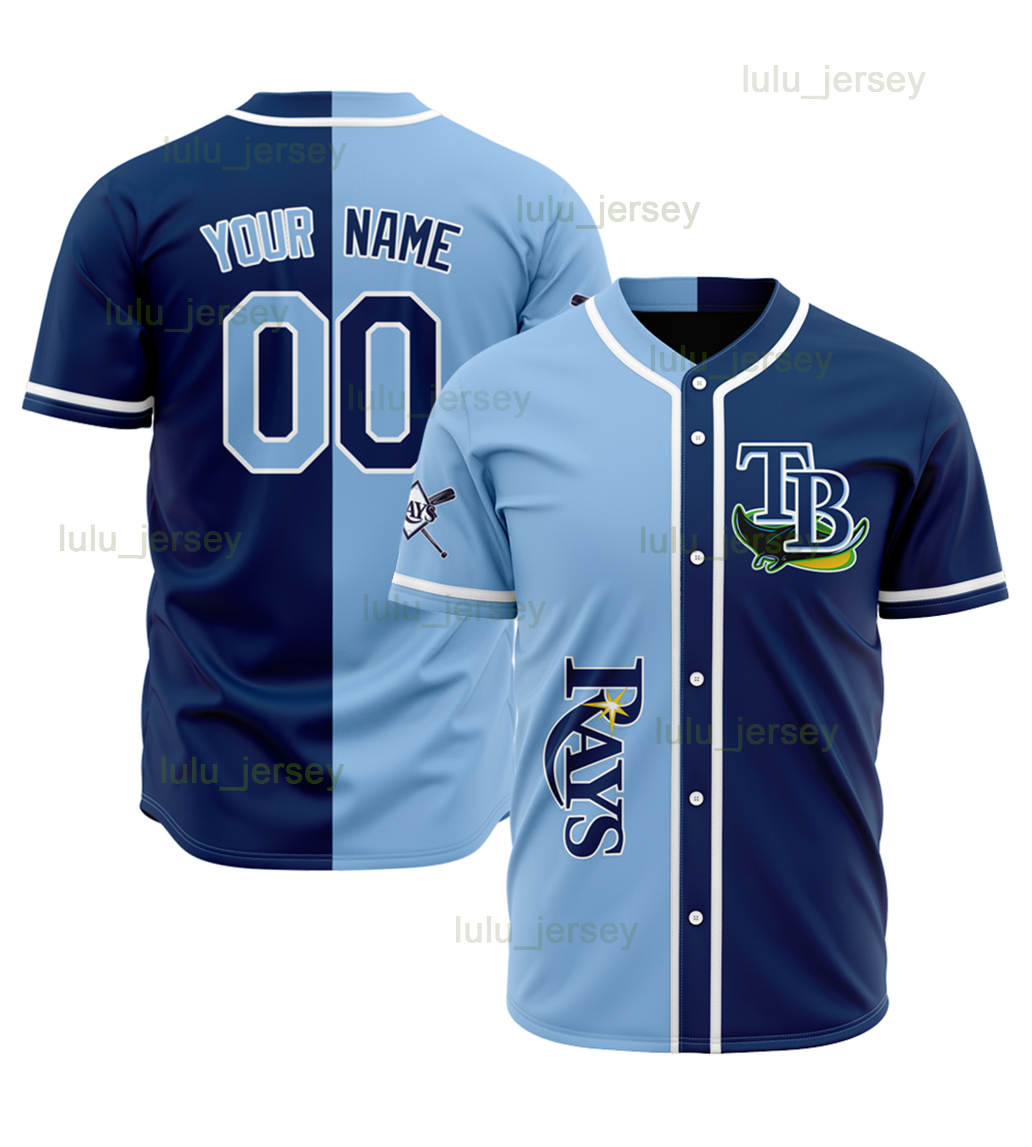 Customized Baseball Jersey Fans shirt Rays jersey New Split Style College Uniform for Men Women Youth Full Size (S-7XL), Color 3
Customized Baseball Jersey Fans shirt Rays jersey New Split Style College Uniform for Men Women Youth Full Size (S-7XL), Color 3