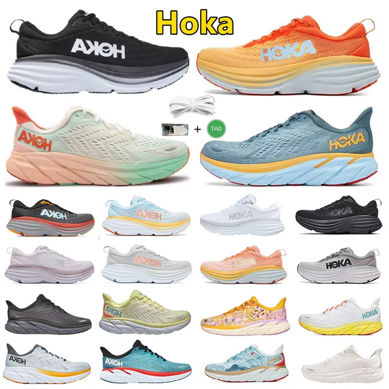 Hoka One One Bondi 8 Clifton Athletic Shoes Runner Hokas Carbon x2 Triple Black White Light Blue Hokas Outdoor Designer Trainers Lifestyle Shock Absorption 36-45, Color#23
Hoka One One Bondi 8 Clifton Athletic Shoes Runner Hokas Carbon x2 Triple Black White Light Blue Hokas Outdoor Designer Trainers Lifestyle Shock Absorption 36-45, Color#23