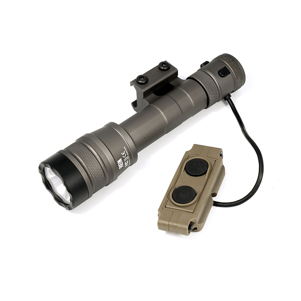 SOTAC CD REIN 2.0 Weapon Light High Candela Scout Light Head 1100 Lumens/950 Lumens With 20mm Rail Mount And RemoteSwitch LCS