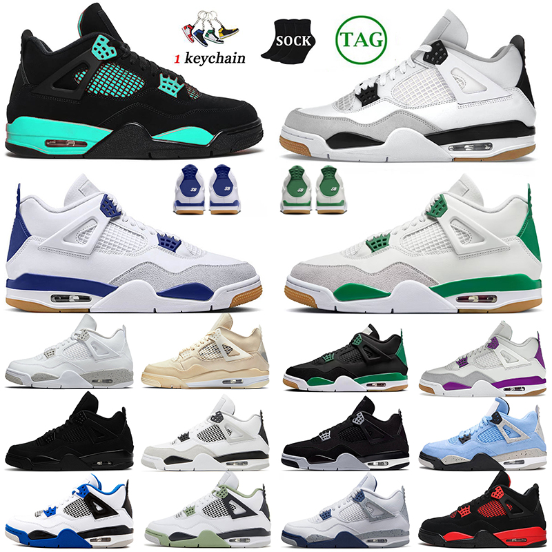 Men Basketball Shoes Jumpman 4 Military Black Cat 4s Angeles Dodgers Pine Green Red Thunder Sail White Oreo Seafoam Bred UNC jordens Designer Sneakers Mens Trainers, D65 yellow 40-47
Men Basketball Shoes Jumpman 4 Military Black Cat 4s Angeles Dodgers Pine Green Red Thunder Sail White Oreo Seafoam Bred UNC jordens Designer Sneakers Mens Trainers, D65 yellow 40-47