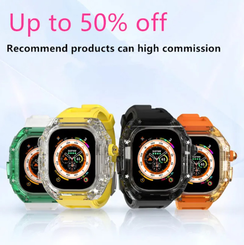 For Smart Watches Ultra 8 Series 49mm 1.99 Inch Screen Mixed Color Wireless Charging Silicagel Fashion Water Proof Apple Watch Screen Case
For Smart Watches Ultra 8 Series 49mm 1.99 Inch Screen Mixed Color Wireless Charging Silicagel Fashion Water Proof Apple Watch Screen Case