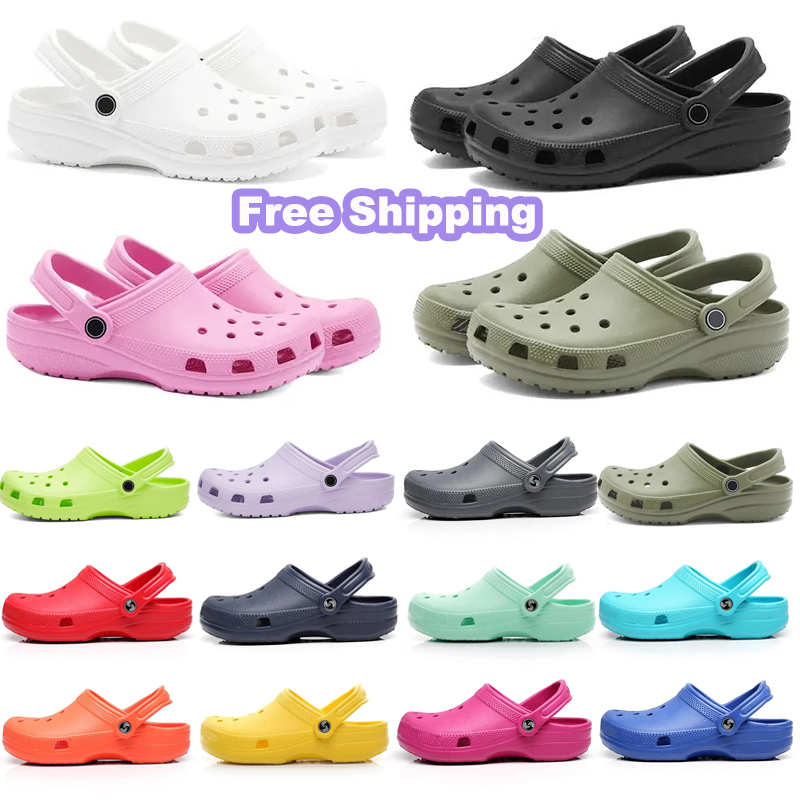 Crocss Clog designer Sandals slippers slides triple black white red Khaki pink navy bule Waterproof Shoes Outdoor shoes
Crocss Clog designer Sandals slippers slides triple black white red Khaki pink navy bule Waterproof Shoes Outdoor shoes