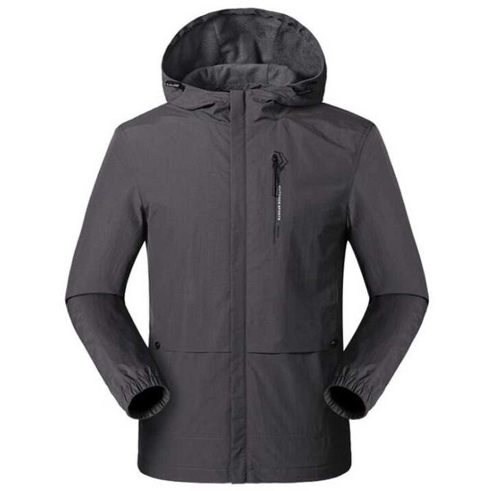 New Jacket Men Spring Autumn Thin Single-layer Fleece Waterproof Casual Clothing Mens Outwear Breathable Windproof Rain Jackets L6HT, Army green
New Jacket Men Spring Autumn Thin Single-layer Fleece Waterproof Casual Clothing Mens Outwear Breathable Windproof Rain Jackets L6HT, Army green