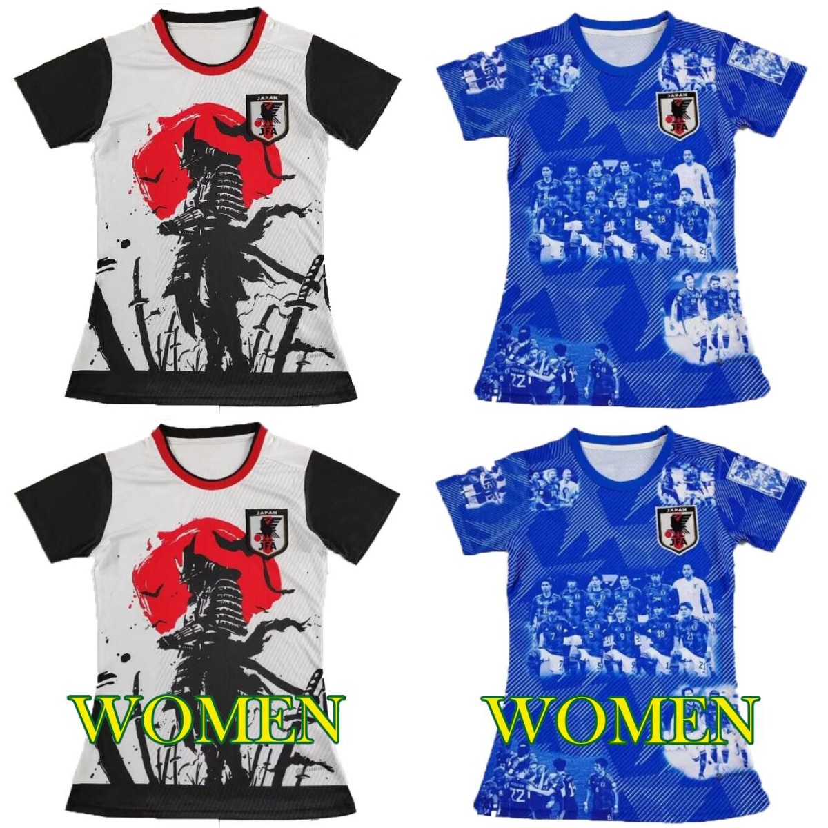 Japan 23 24 Soccer Jerseys WOMEN Cartoon ISAGI ATOM TSUBASA MINAMINO ASANO DOAN KUBO ITO Japanese Special uniform Football Shirt, Yellow
Japan 23 24 Soccer Jerseys WOMEN Cartoon ISAGI ATOM TSUBASA MINAMINO ASANO DOAN KUBO ITO Japanese Special uniform Football Shirt, Yellow