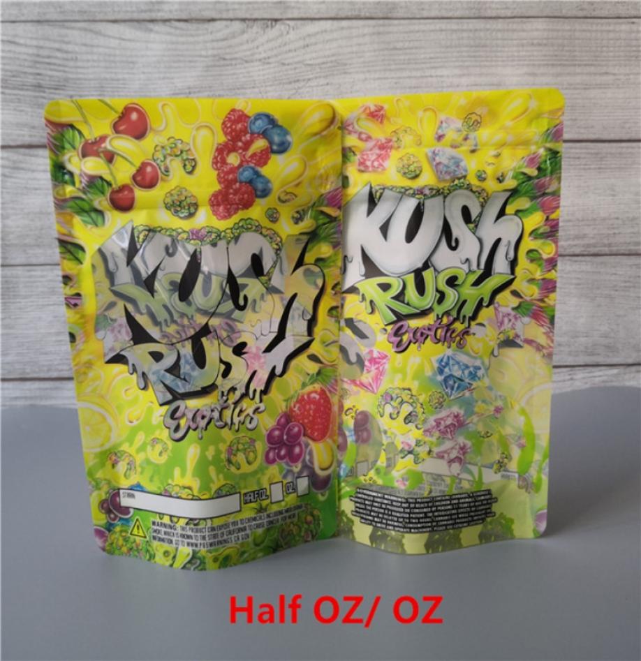 35g 7g Kush Rush exotics Bag resealable zipper seal for freshness Childproof flowers packing 14g 28g mylar bags KUSHRUSH package6273764
35g 7g Kush Rush exotics Bag resealable zipper seal for freshness Childproof flowers packing 14g 28g mylar bags KUSHRUSH package6273764