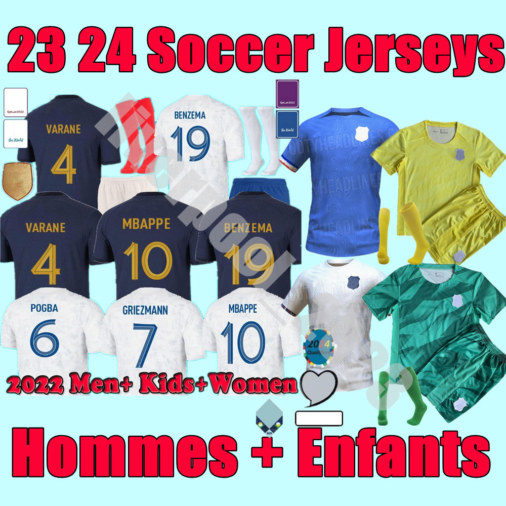 French club 2023 BENZEMA soccer jerseys 2024 GIROUD MBAPPE GRIEZMANN SALIBA PAVARD KANTE Men kids kit TCHOUAMENI VARANE CAMAVINGA DEMBELE BEN YEDDER football shirt, Adult 2
French club 2023 BENZEMA soccer jerseys 2024 GIROUD MBAPPE GRIEZMANN SALIBA PAVARD KANTE Men kids kit TCHOUAMENI VARANE CAMAVINGA DEMBELE BEN YEDDER football shirt, Adult 2
