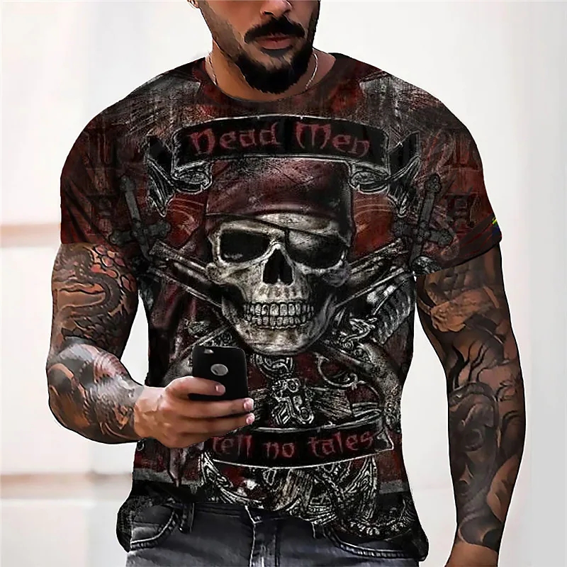 Men's t Shirts Death Skull Print Shirt for Men Terror Harajuku Oversized Short Sleeve Tops Summer Trend Leisure O-neck Tees Vintage Clothes 2Q7EX, Dxcl-skull-03
Men's t Shirts Death Skull Print Shirt for Men Terror Harajuku Oversized Short Sleeve Tops Summer Trend Leisure O-neck Tees Vintage Clothes 2Q7EX, Dxcl-skull-03