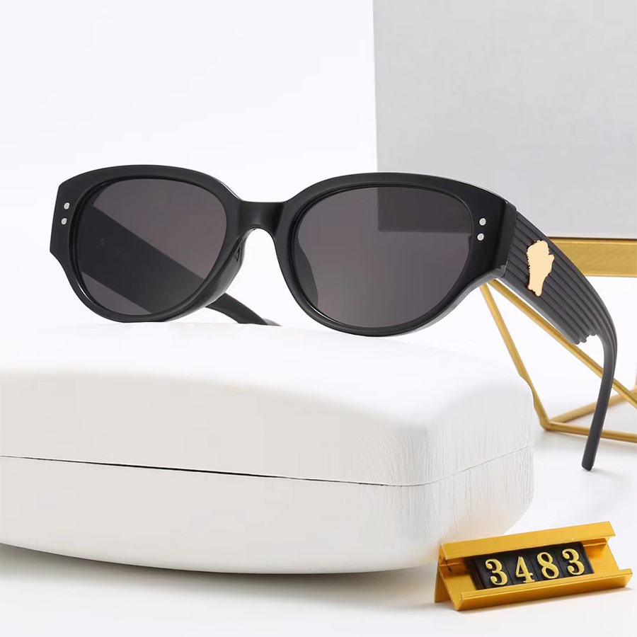 Luxury Sunglasses Fashion Sunglass Women Men Designer Sun Glasses Oval Adumbral 4 Color
Luxury Sunglasses Fashion Sunglass Women Men Designer Sun Glasses Oval Adumbral 4 Color