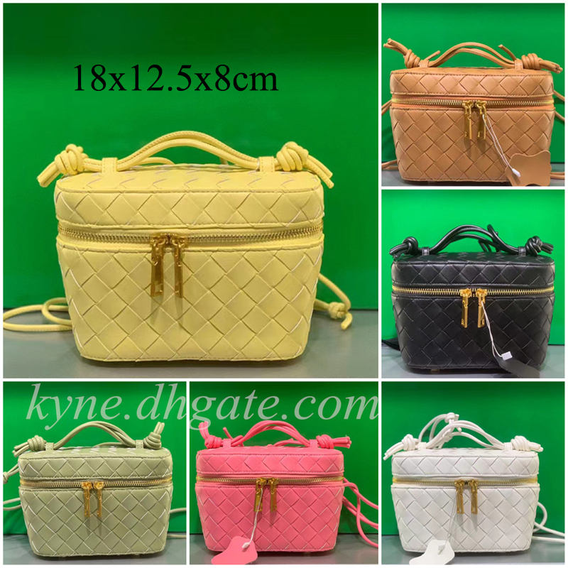 Fashion Woven Pattern Handheld Crossbody Square-Round Makeup Bag Cosmetic Bags Cases 18x12.5x8cm No Box, #1 brown
Fashion Woven Pattern Handheld Crossbody Square-Round Makeup Bag Cosmetic Bags Cases 18x12.5x8cm No Box, #1 brown