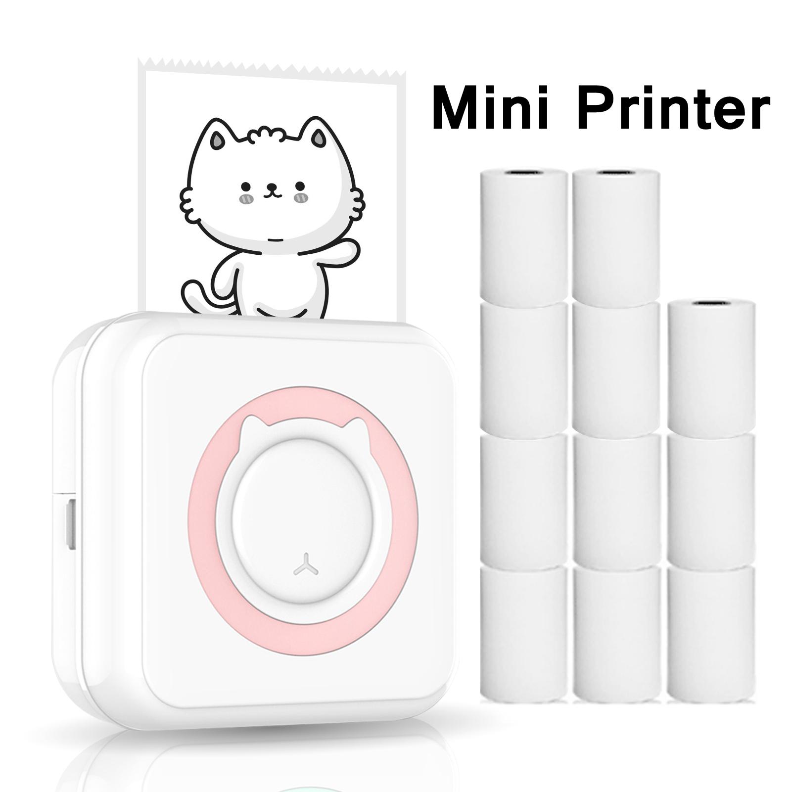 Printers Mini Portable Printer Machine Labeling Thermal Sticker Label Maker Photo Printer for Phone Wireless Bluetooth Fast Printing Home
Printers Mini Portable Printer Machine Labeling Thermal Sticker Label Maker Photo Printer for Phone Wireless Bluetooth Fast Printing Home