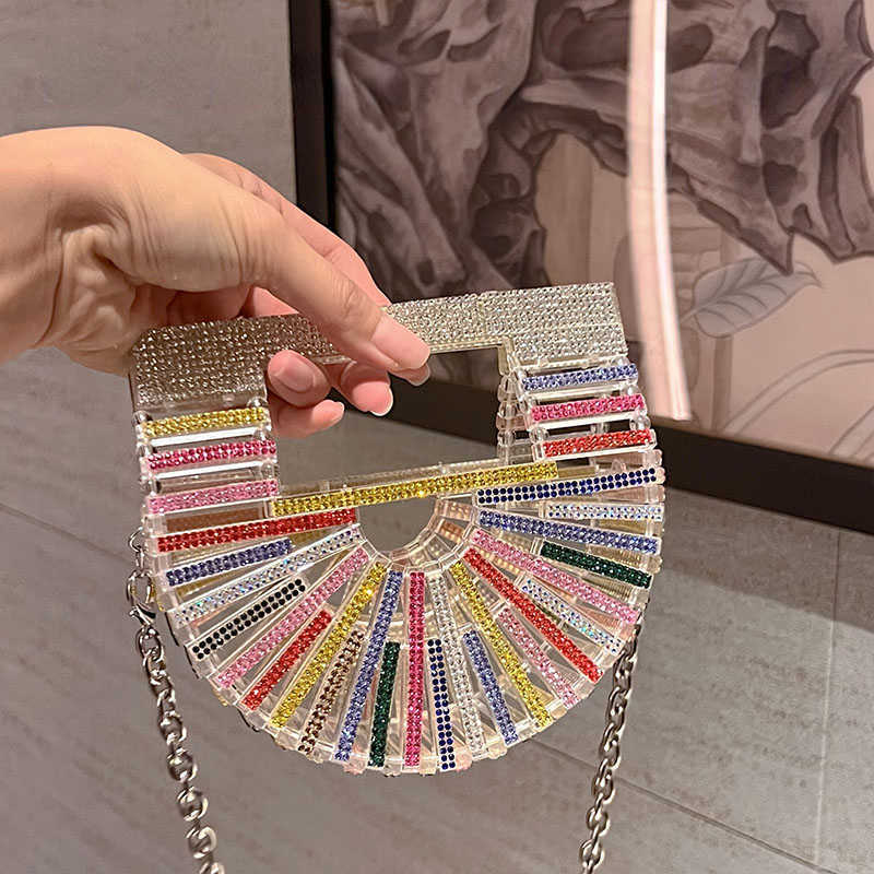 Vintage Half Round Diamond Beach Handbags Women Summer Hollow Out Tote Bamboo Acrylic Woven Straw Bags High Quality Holiday 0604, Flap small
Vintage Half Round Diamond Beach Handbags Women Summer Hollow Out Tote Bamboo Acrylic Woven Straw Bags High Quality Holiday 0604, Flap small