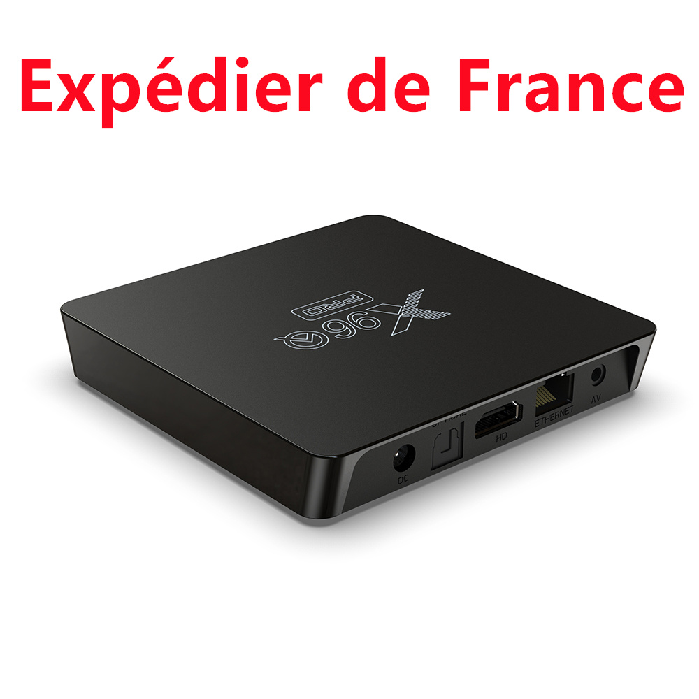 France Has stock Android 10.0 TV BOX X96Q PRO H313 100M LAN 1GB/8GB 2GB/16GB 2.4G WIFI smart media player