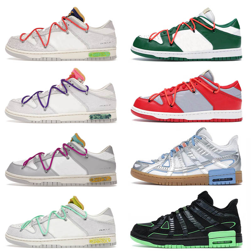 Designer Skate Low Running Shoes The Lot 01-50 White Sneakers Rubber Green Strike Pine University Red Unc Mens Women Dhgate Outdoor Flat Trainers 36-48