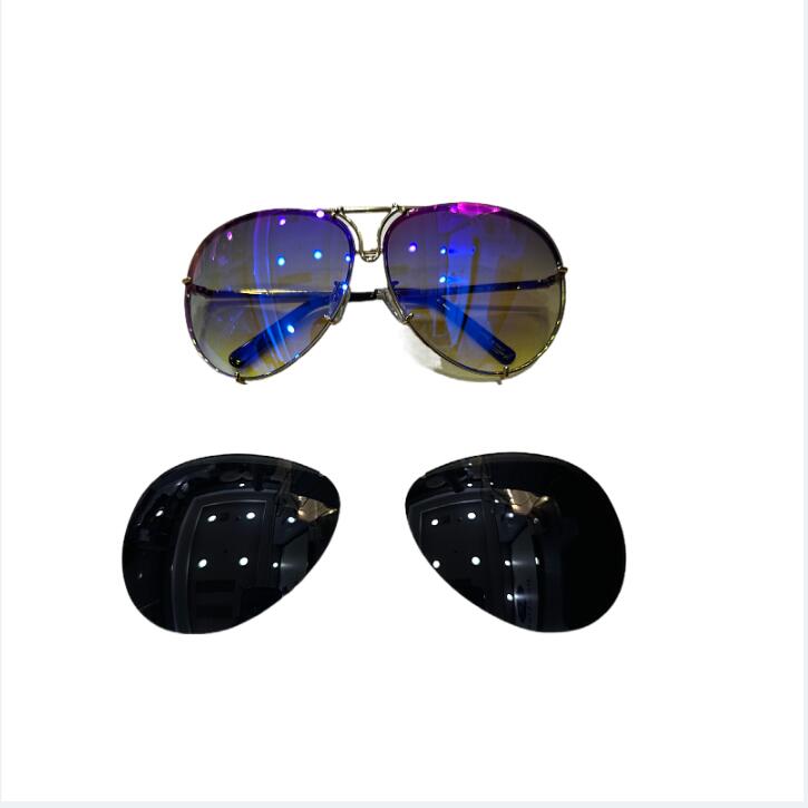 Womens Sunglasses For Women Men Sun Glasses Mens Fashion Style Protects Eyes UV400 Lens With Random Box And Case 8478