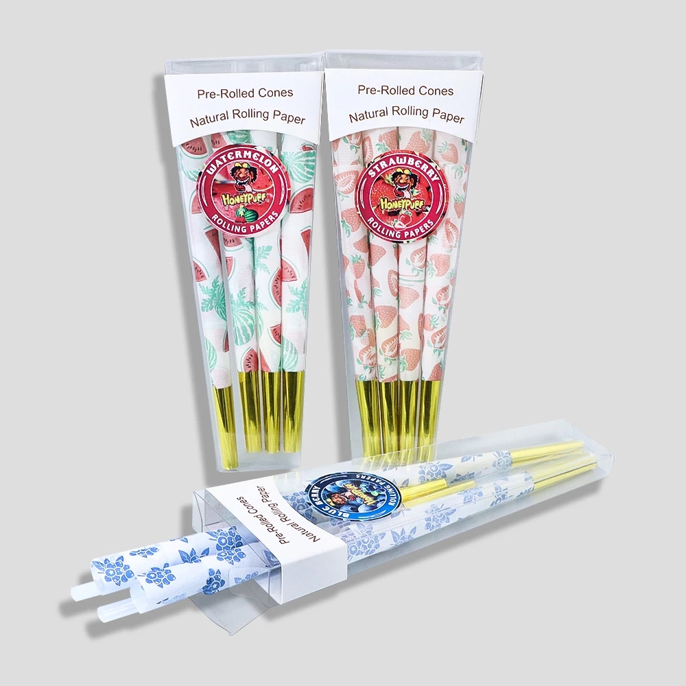 Smoking Pre Rolled Cones Note Paper with Tips 110mm Fruit Flavor Rolling Suitable Regular Herb Grinder Smoke Accessory
Smoking Pre Rolled Cones Note Paper with Tips 110mm Fruit Flavor Rolling Suitable Regular Herb Grinder Smoke Accessory