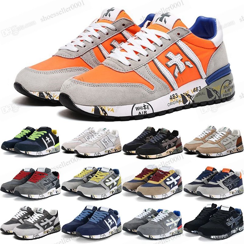 Premiata Steven Genuine Training Casual Shoes Men Top Layer Leather Cowskin Mick Lander Running Shoe Black Grey Blue Trainers Walking Fitness Sports Sneakers 39-45, 13
Premiata Steven Genuine Training Casual Shoes Men Top Layer Leather Cowskin Mick Lander Running Shoe Black Grey Blue Trainers Walking Fitness Sports Sneakers 39-45, 13