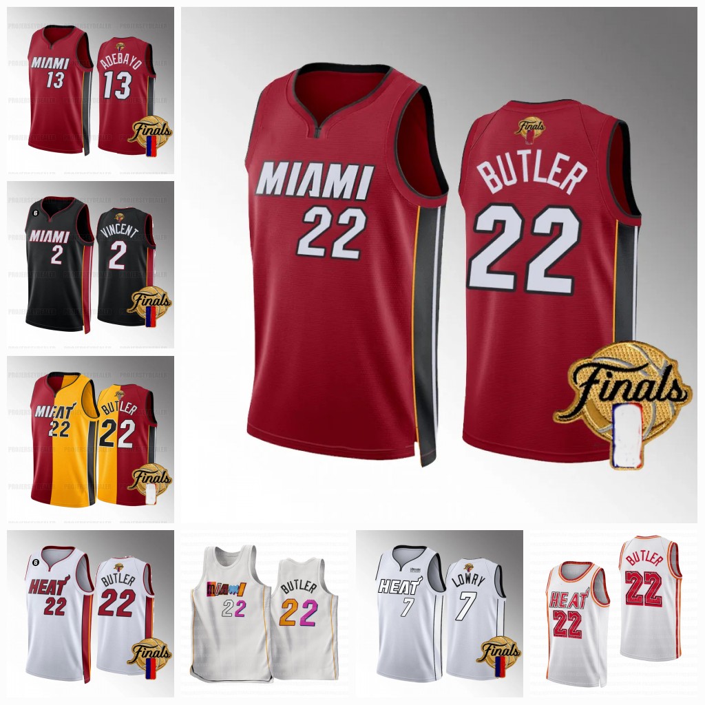 Jimmy 22 Butler 2023 Finals Heats Basketball Jersey Tyler 14 Herro Bam 13 Adebayo Gabe 2 Vincent Victor 4 Oladipo Caleb 16 Martin Max 31 Strus 7 Lowry Kevin 42 Love, Black
Jimmy 22 Butler 2023 Finals Heats Basketball Jersey Tyler 14 Herro Bam 13 Adebayo Gabe 2 Vincent Victor 4 Oladipo Caleb 16 Martin Max 31 Strus 7 Lowry Kevin 42 Love, Black
