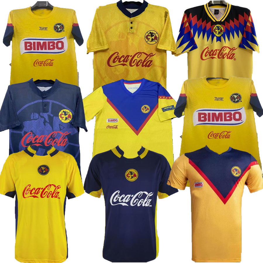 1995 1998 1999 2004 2005 RETRO soccer Jerseys Club America LIGA MX O.PERALTA C.DOMINGUEZ MATHEUS MEXICO R.SAMBUEZA P.AGUILAR RETRO 04 05 Football Shirts uniform, Blue
1995 1998 1999 2004 2005 RETRO soccer Jerseys Club America LIGA MX O.PERALTA C.DOMINGUEZ MATHEUS MEXICO R.SAMBUEZA P.AGUILAR RETRO 04 05 Football Shirts uniform, Blue