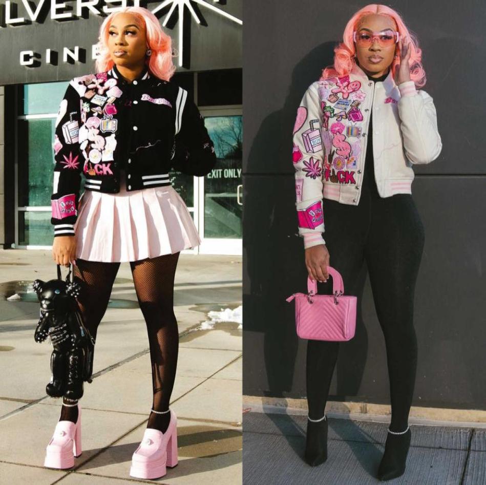 2023 Designer Women Varsity Jacket Spring Autumn Short Style Outerwear Baseball Bomber Jacket Long Sleeve Printed Streetwear Coats4078173, Red
2023 Designer Women Varsity Jacket Spring Autumn Short Style Outerwear Baseball Bomber Jacket Long Sleeve Printed Streetwear Coats4078173, Red