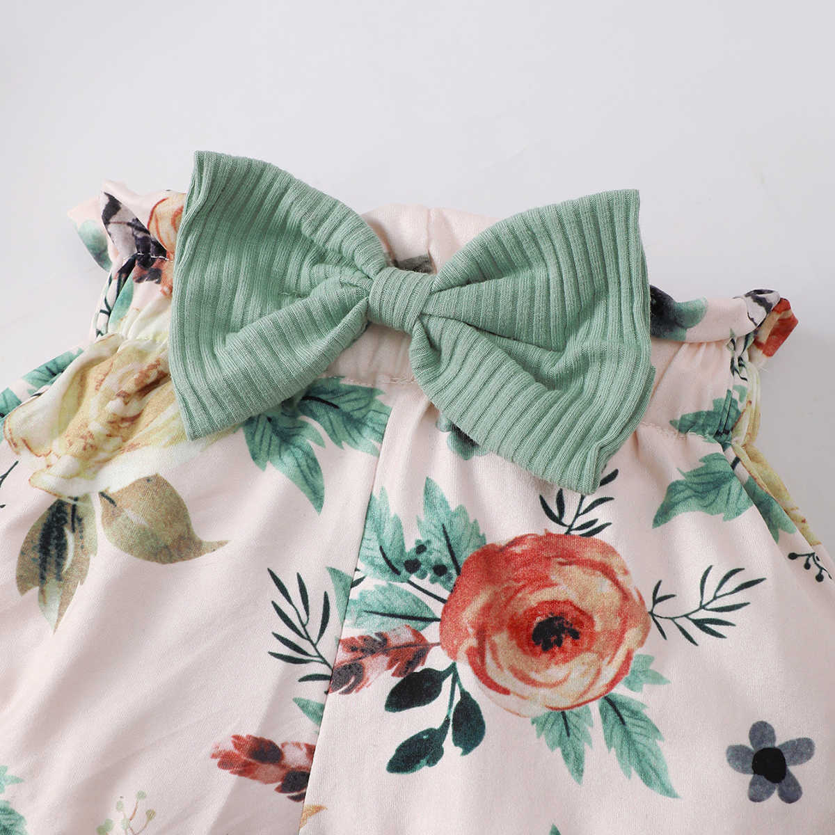 Clothing Sets Newborn Baby Girls Clothes Set Summer Romper New Born Infant Cute Outfit Ruffle Short Sleeve Shorts