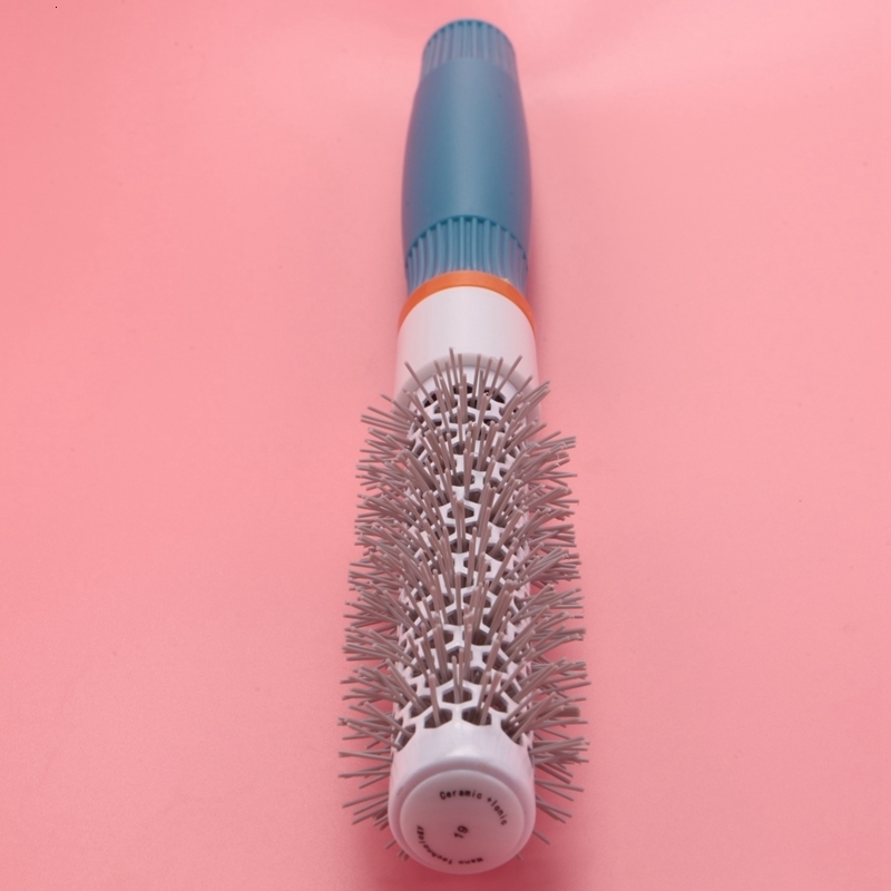 Hair Brushes Roller Comb Professional 5 Size Hair Dressing Brushes High Temperature Resistant Round Comb Hair Styling Tool Hairbrush 230529