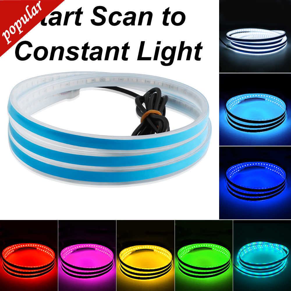 New 180cm Scan Starting LED Car Hood Light Strip Flexible Daytime Running Light Strip Auto Engine Hood Guide Decorative Ambient Lamp
New 180cm Scan Starting LED Car Hood Light Strip Flexible Daytime Running Light Strip Auto Engine Hood Guide Decorative Ambient Lamp