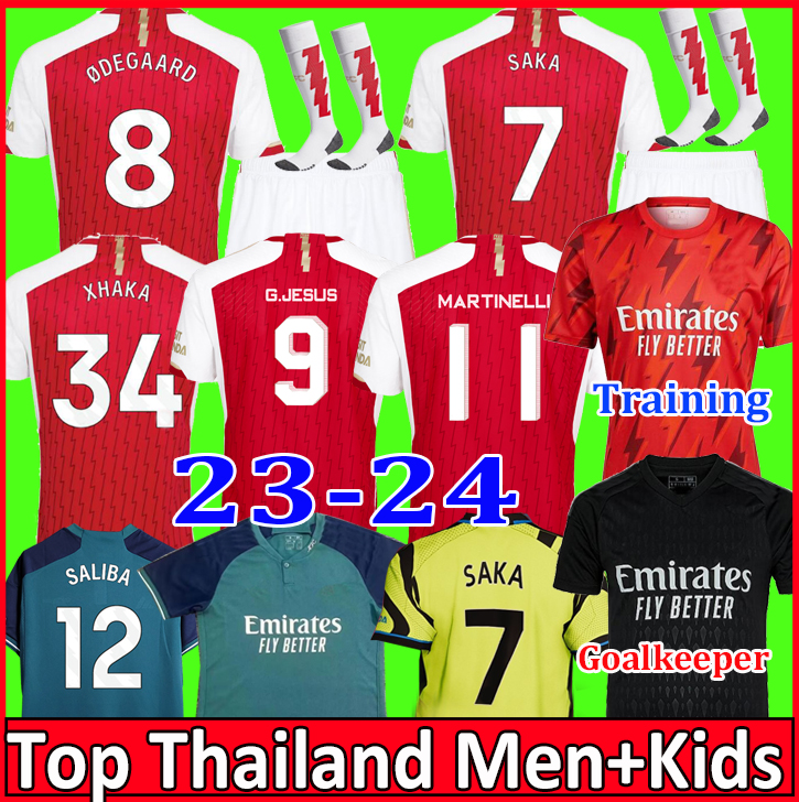 23 24 SAKA MARTINELLI SALIBA soccer jerseys Pre match NKETIAH G.JESUS JORGINHO ODEGAARD THOMAS TIERNEY SMITH ROWE 2023 2024 football shirt Men Kids kit set
23 24 SAKA MARTINELLI SALIBA soccer jerseys Pre match NKETIAH G.JESUS JORGINHO ODEGAARD THOMAS TIERNEY SMITH ROWE 2023 2024 football shirt Men Kids kit set