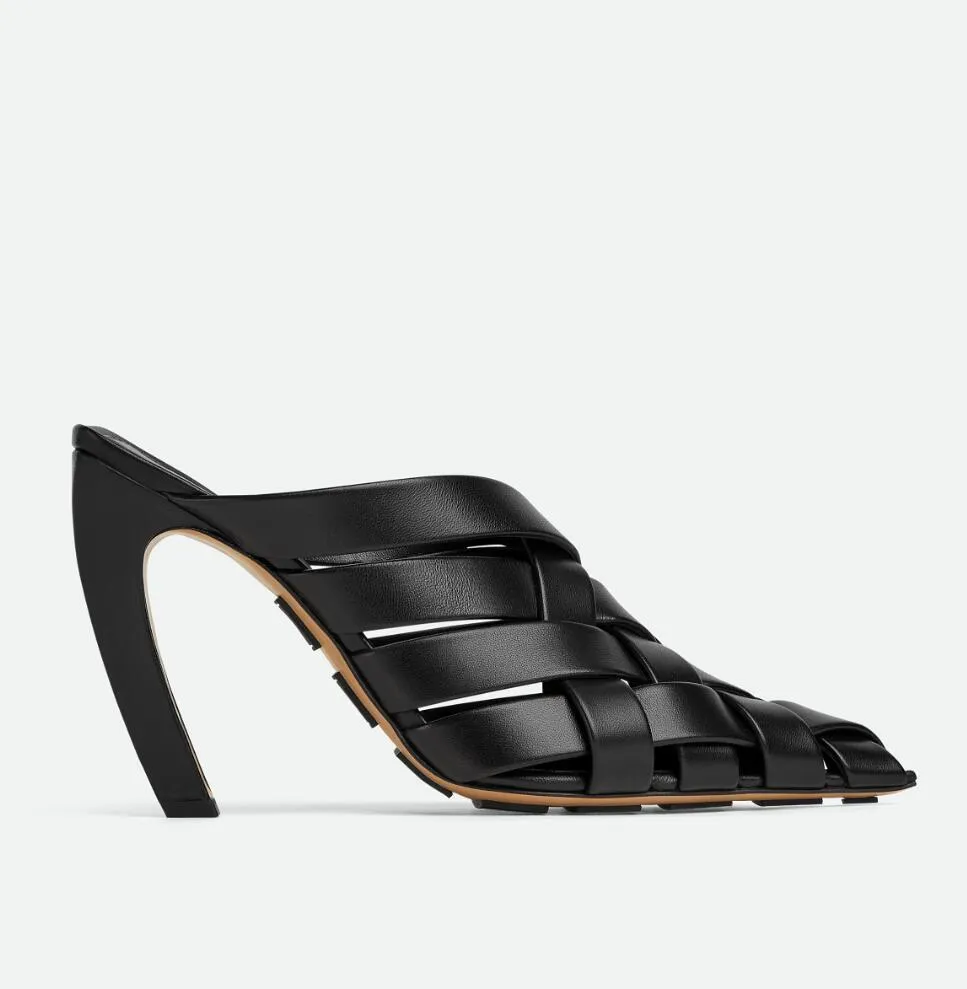 Luxury Modern Design Alfie Sandals Shoes Womens Leather Curved Heel Intreccio Mules Pointed Toe Pumps Dress Sandals Party Lady Slippers
Luxury Modern Design Alfie Sandals Shoes Womens Leather Curved Heel Intreccio Mules Pointed Toe Pumps Dress Sandals Party Lady Slippers