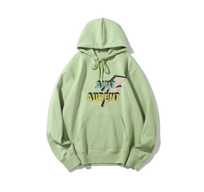 Laurent Cotton sweatshirt mens hooded sweater fashion Saint Print hoody designer hoodie men women Baggy hooddies pllover coat YSLity green pink jaket, 01
Laurent Cotton sweatshirt mens hooded sweater fashion Saint Print hoody designer hoodie men women Baggy hooddies pllover coat YSLity green pink jaket, 01