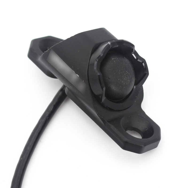 Hot Button 45-degree Remote MLOK Mount For SUREFIRE M300 M600 Flashlight Weapon Switch ,Color:Black and FDE