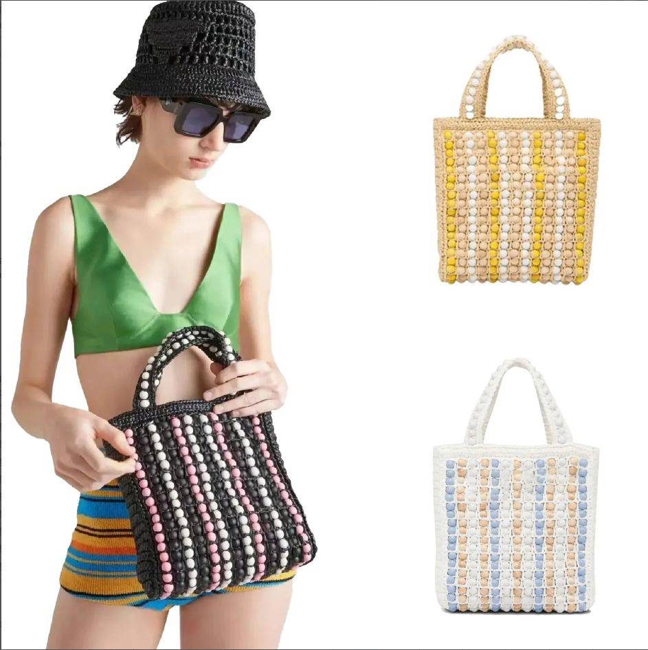 Beach bag triangle prad Womens men Shoulder vanity bag clutch luggage totes bead basket wallets Cosmetic Bags handbags Woven bag Cross Raffias Straw bag hobo fashion, Black
Beach bag triangle prad Womens men Shoulder vanity bag clutch luggage totes bead basket wallets Cosmetic Bags handbags Woven bag Cross Raffias Straw bag hobo fashion, Black
