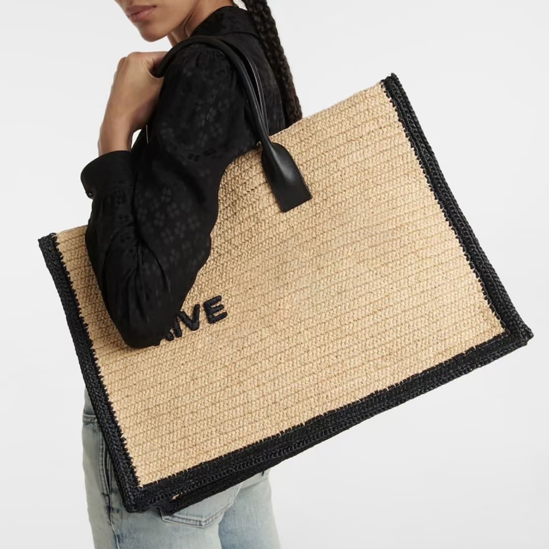 Rive Gauche Beach Tote Bag Striped Canvas Gauche Leather Totes Bags Straw Large Beach Handbags Women Ladies Luxurys Designers Top Handle Travel Shopping Purse
Rive Gauche Beach Tote Bag Striped Canvas Gauche Leather Totes Bags Straw Large Beach Handbags Women Ladies Luxurys Designers Top Handle Travel Shopping Purse