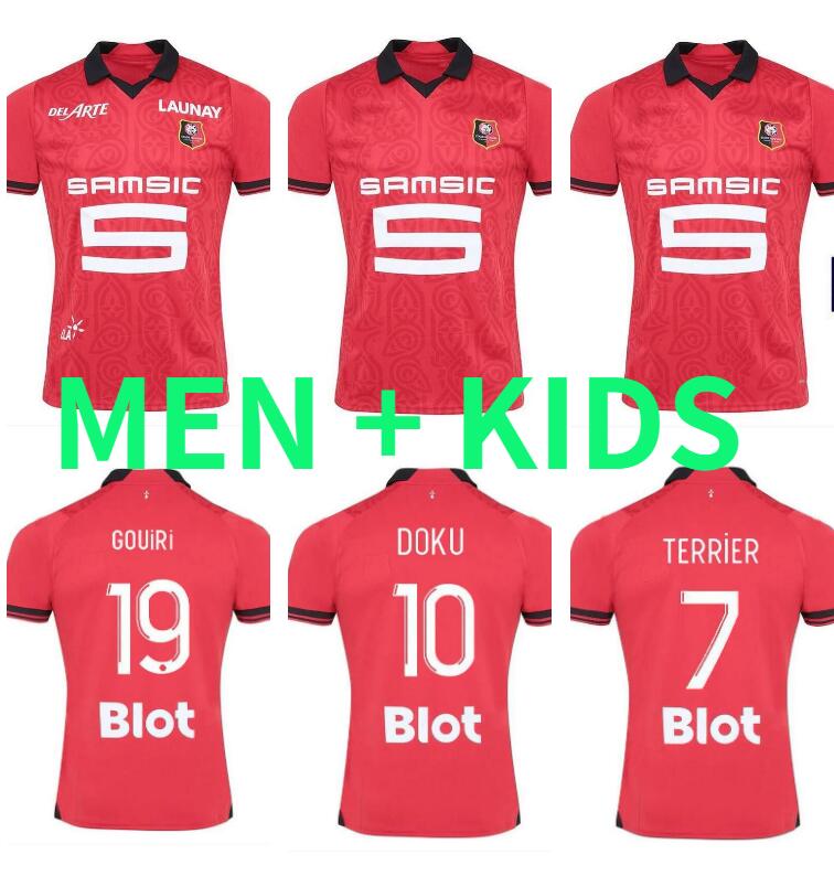 2023 2024 Stade Rennais soccer jerseys Rennes TERRIER BOURIGEAUD KAMALDEEN KALIMUENDO GOUIRI maillots de foot 23 24 DOKU TAIT Football shirt men kids kit
2023 2024 Stade Rennais soccer jerseys Rennes TERRIER BOURIGEAUD KAMALDEEN KALIMUENDO GOUIRI maillots de foot 23 24 DOKU TAIT Football shirt men kids kit