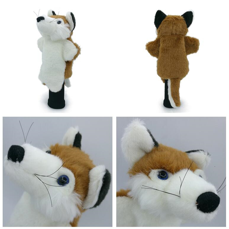 Other Golf Products Plush Animal Golf Rescue Head Cover Only For Hybrid Golf Club Headcover Mascot Novelty Cute Gift 230530