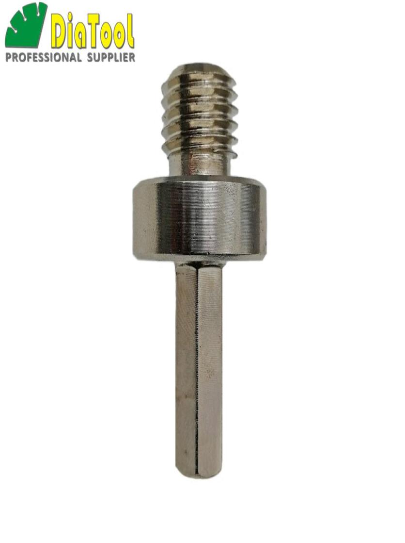 DIATOOL 1pcpk Change thread converter for M14 or 58quot11 male thread to 38 hexagon shank Diamond core bitsfor hand drill or8502241
DIATOOL 1pcpk Change thread converter for M14 or 58quot11 male thread to 38 hexagon shank Diamond core bitsfor hand drill or8502241