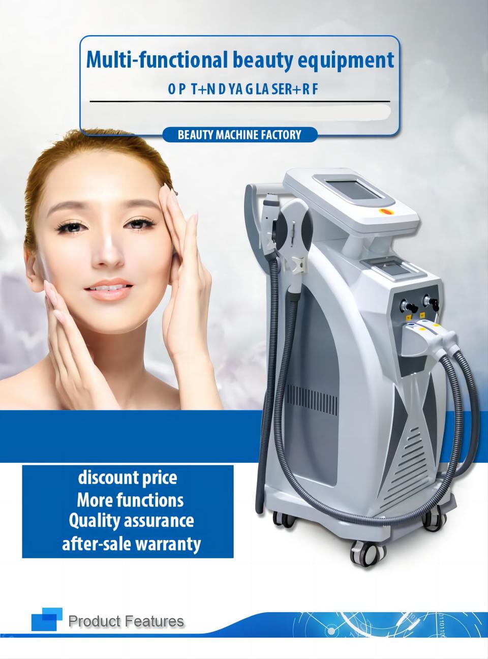 Double Screen Multi-function ipl laser machine hair removal skin care Beauty equipment for sale ELIGHT Skin Rejuvenation 
Double Screen Multi-function ipl laser machine hair removal skin care Beauty equipment for sale ELIGHT Skin Rejuvenation