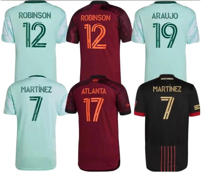 23/ Player Fans version Atlanta United Soccer Jerseys 2023 2024 ARAUJO MARTINEZ GIAKOUMAKIS ETIENNE ROSSETTO ALMIRON ROBINSON FC 23 football men and kids shirt, 3rd
23/ Player Fans version Atlanta United Soccer Jerseys 2023 2024 ARAUJO MARTINEZ GIAKOUMAKIS ETIENNE ROSSETTO ALMIRON ROBINSON FC 23 football men and kids shirt, 3rd