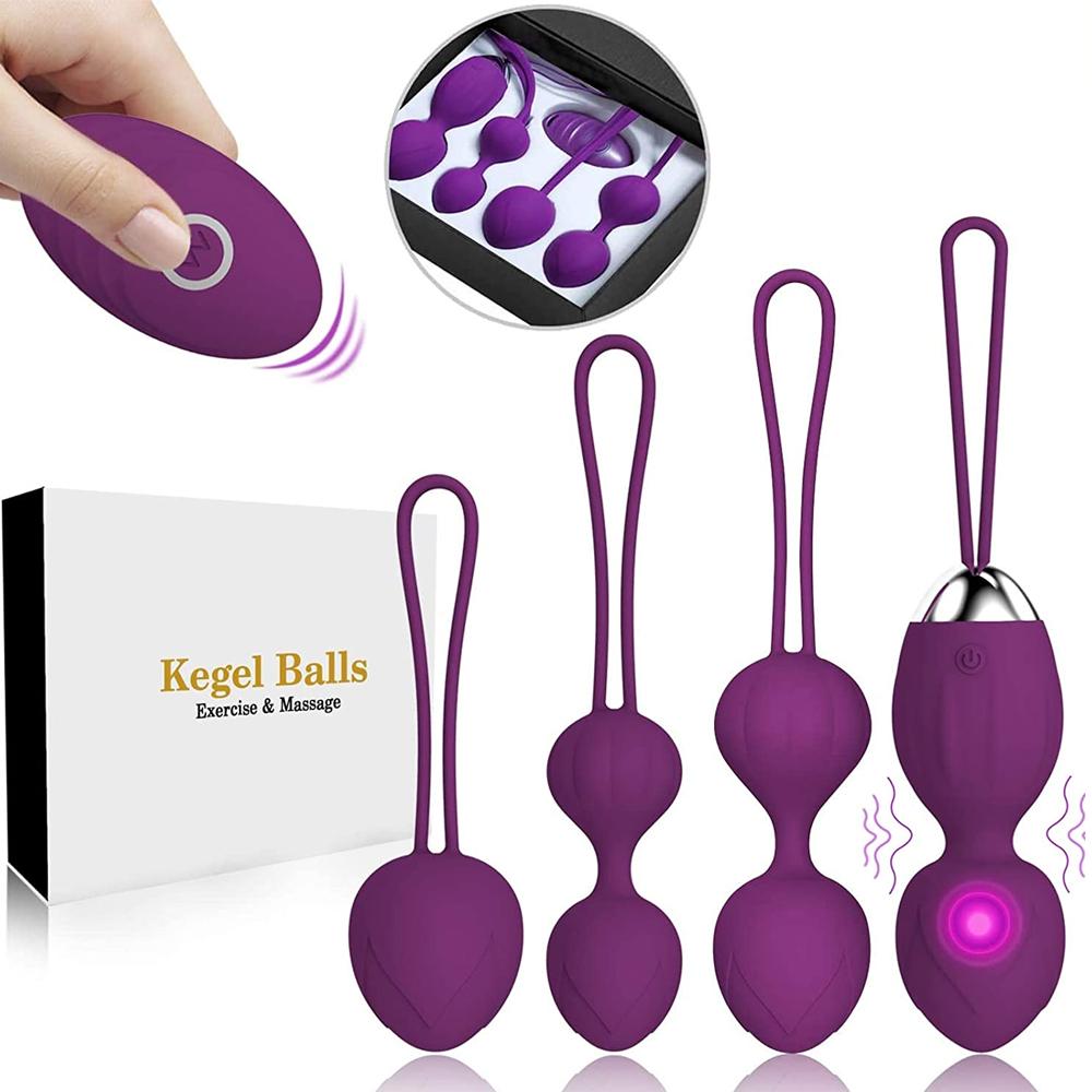 Hygiene Kegel Exercise Weights Balls For Women and Pelvic Floor Tightening Exerciser Super Kegel Exercise Weights Ben Wa Ball Sets 4PCS
Hygiene Kegel Exercise Weights Balls For Women and Pelvic Floor Tightening Exerciser Super Kegel Exercise Weights Ben Wa Ball Sets 4PCS