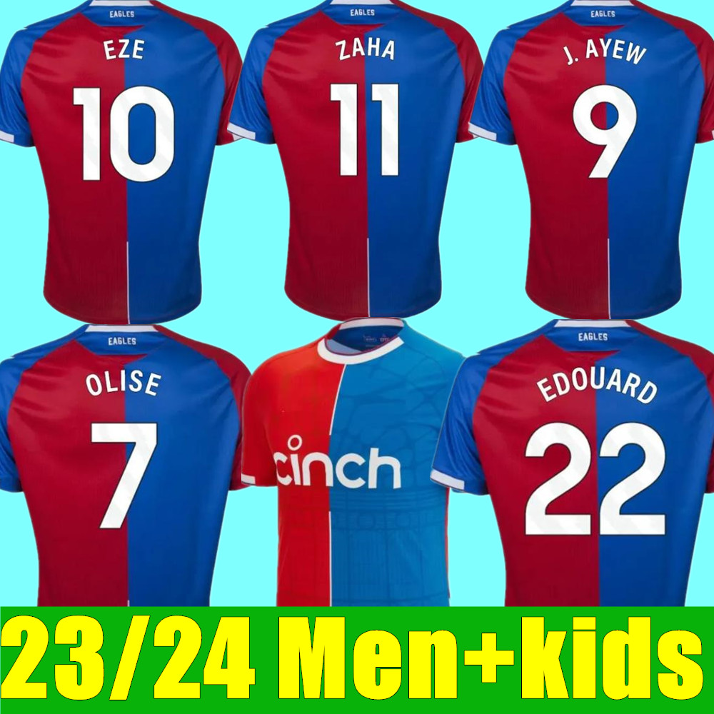 2023 2024 OLISE Crystal Soccer Jerseys 23 24 ZAHA EZE J.AYEW Palace home Top Football shirt Kit BENTEKE SCHLUPP MATETA EDOUARD GALLAGHER jersey uniforms, 22/23 home+league patch
2023 2024 OLISE Crystal Soccer Jerseys 23 24 ZAHA EZE J.AYEW Palace home Top Football shirt Kit BENTEKE SCHLUPP MATETA EDOUARD GALLAGHER jersey uniforms, 22/23 home+league patch
