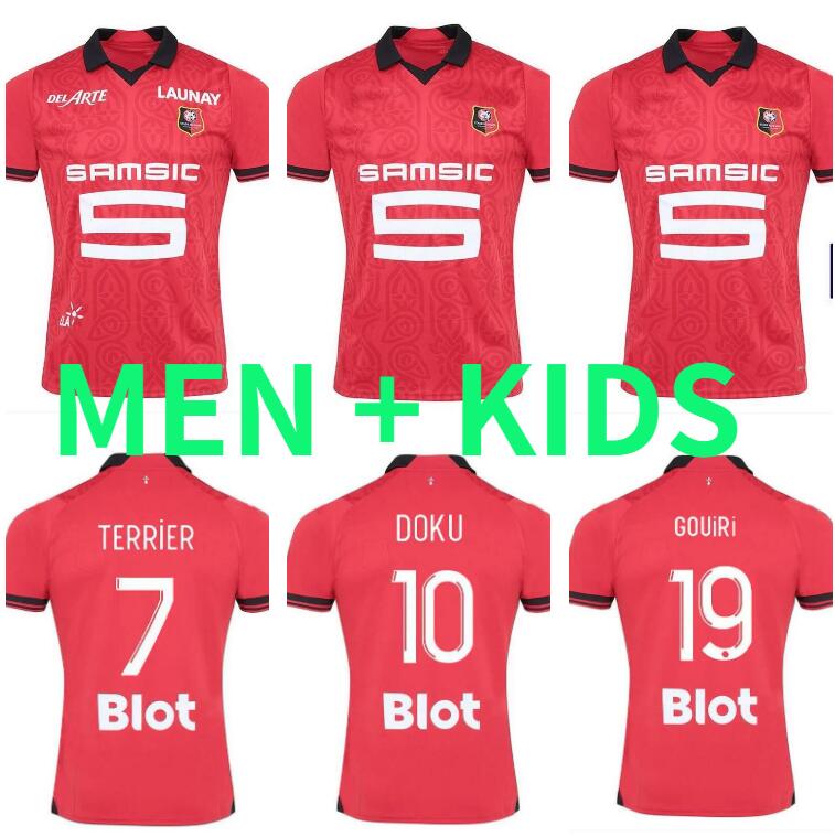23 24 Stade Rennais Soccer Jerseys FC Rennes maillots de foot 2023 2024 CAMAVINGA BOURIGEAUD RAPHINHA NIANG HUNOU GRENIER Men kids kit
23 24 Stade Rennais Soccer Jerseys FC Rennes maillots de foot 2023 2024 CAMAVINGA BOURIGEAUD RAPHINHA NIANG HUNOU GRENIER Men kids kit