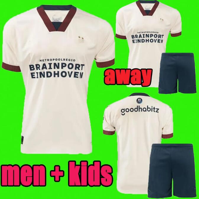 23 24 Eindhoven Away Soccer Jerseys 2023 2024 Hazard FABIO Silva Home football shirts men kit kids
23 24 Eindhoven Away Soccer Jerseys 2023 2024 Hazard FABIO Silva Home football shirts men kit kids